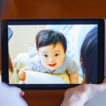 ZOOMでオンラインで孫と会う
