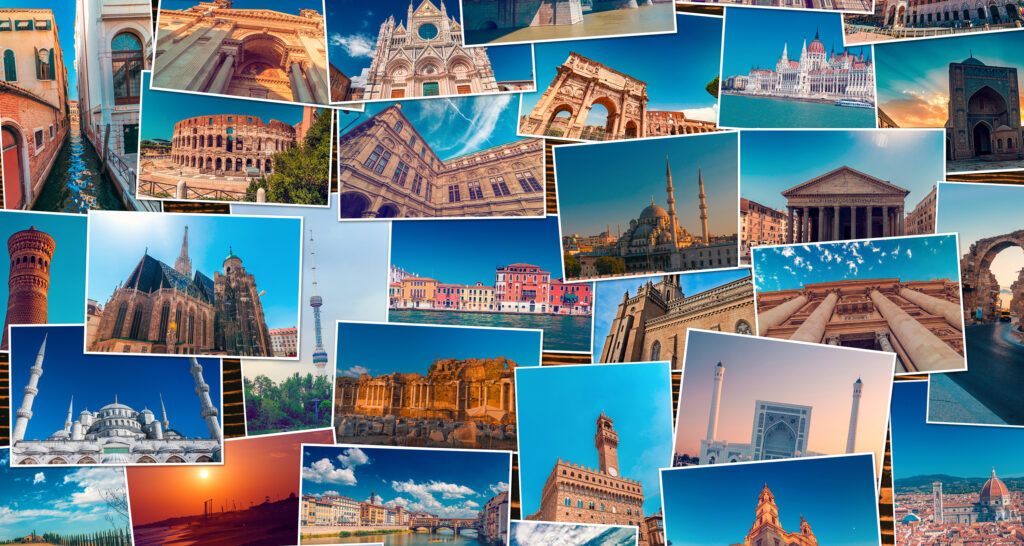 世界旅行の写真たち