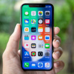 スマートフォン画面に並んでいるアプリ