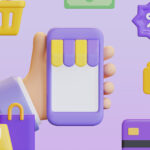 粘土でつくたれたスマートフォントECショップに関連するモチーフたち