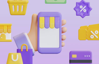 粘土でつくたれたスマートフォントECショップに関連するモチーフたち